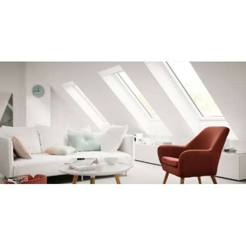 GGL PKO4 2070 Centre Pivot White Painted 94 x 98 from Velux | Swansea